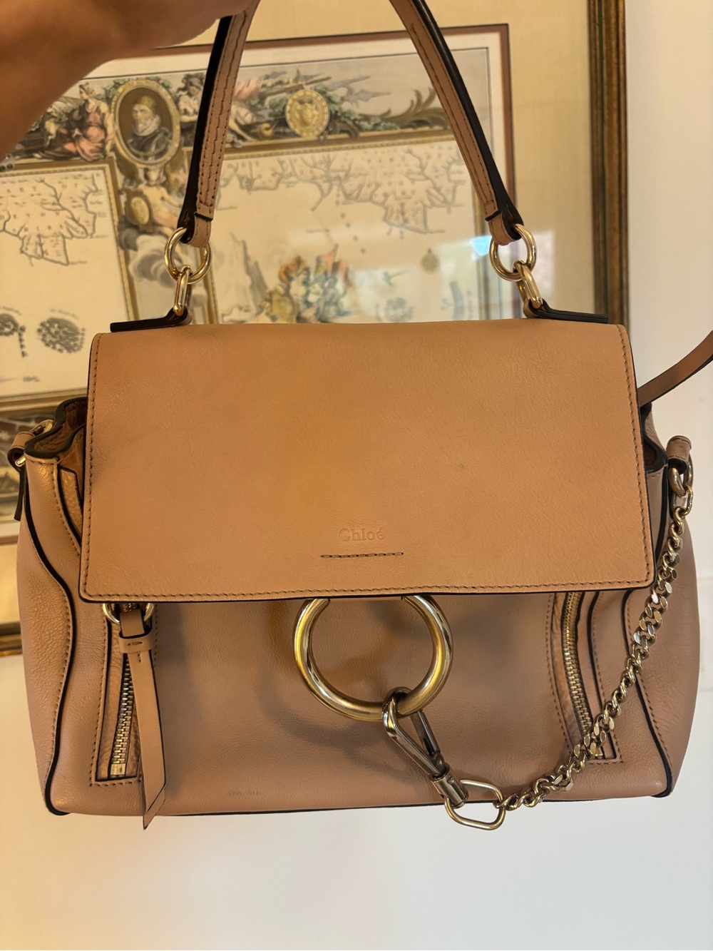 Chloe Tan Medium Faye Day Bag